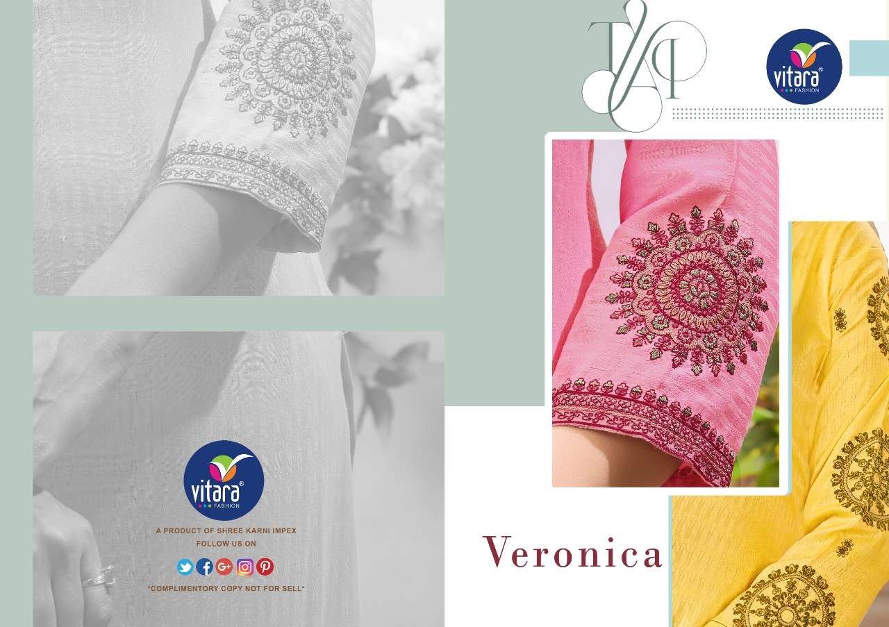 VITARA FASHION AWARD 2 EMBROIDERY JAM  COTTON BUTY KURTI WHOLESALER AND DEALER