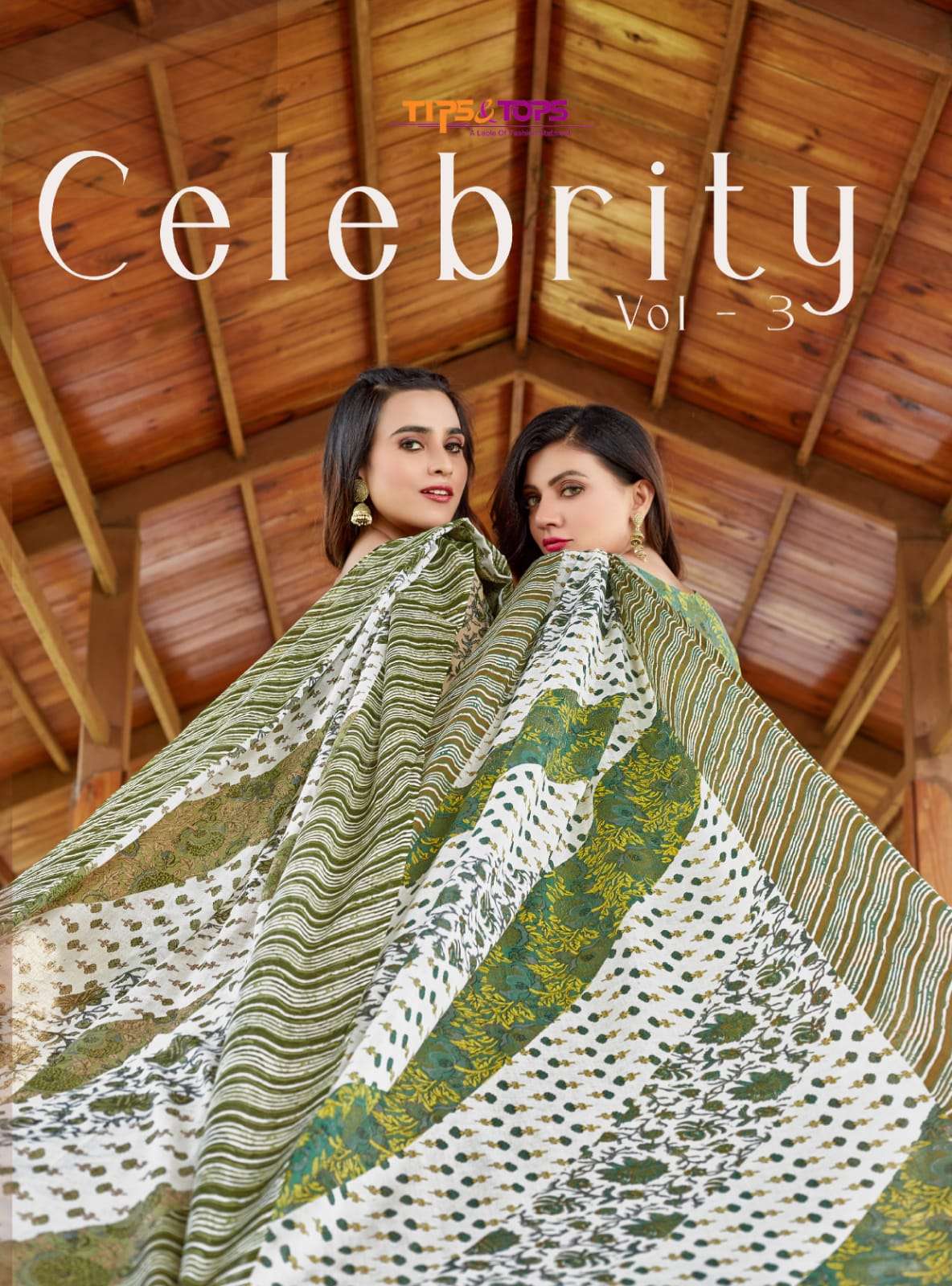 CELEBRITY VOL 03 - BY TIPS & TOPS BRAND FANCY COTTON PRINTED KURTI WITH PANT AND COTTON MAL DUPATTA ...