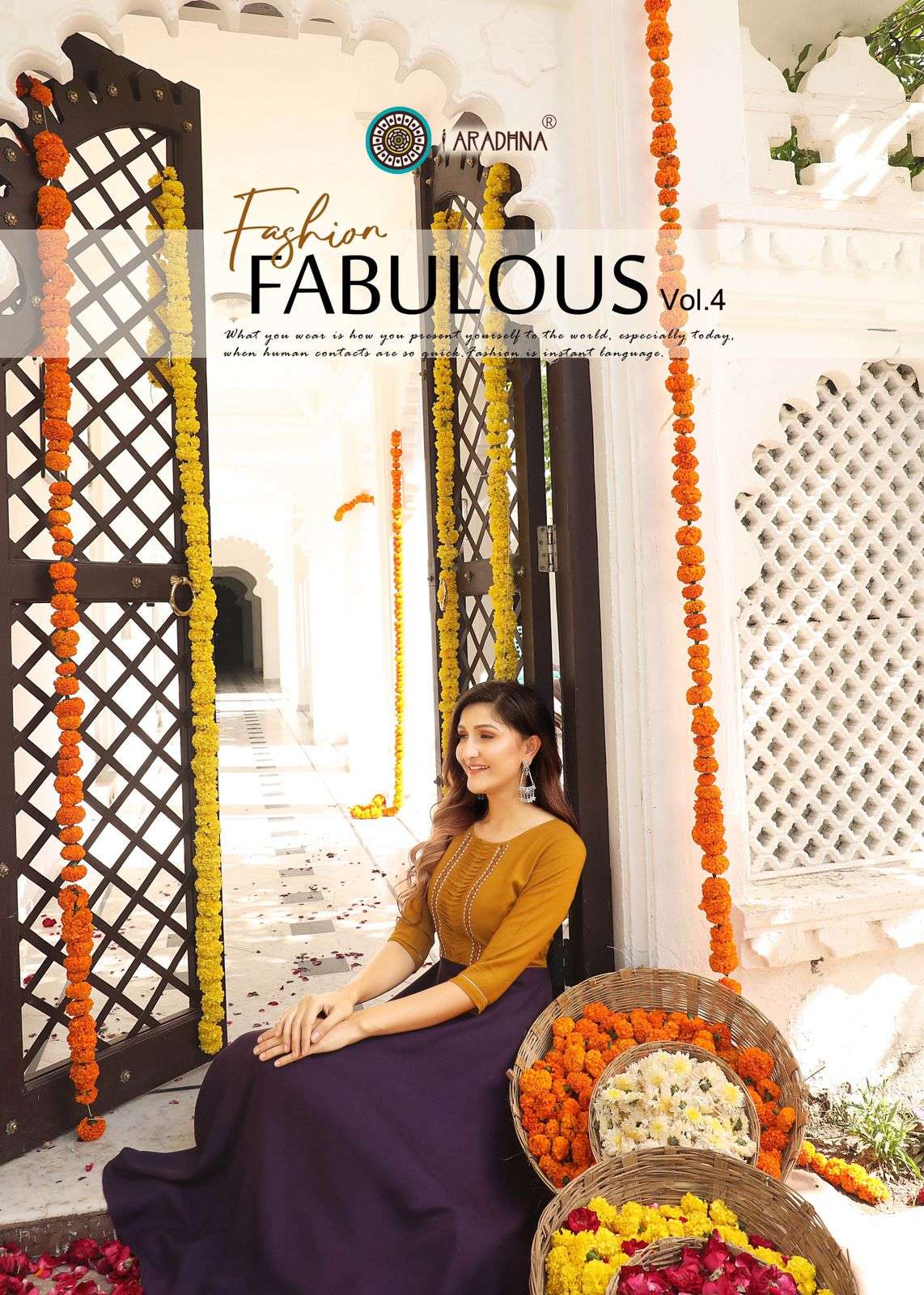 FASHION FABULOUS VOL 4 BY ARADHNA BRAND 14KG RAYON WITH FABULOUS EMBROIDERY WORK KURTI WHOLESALER AN...