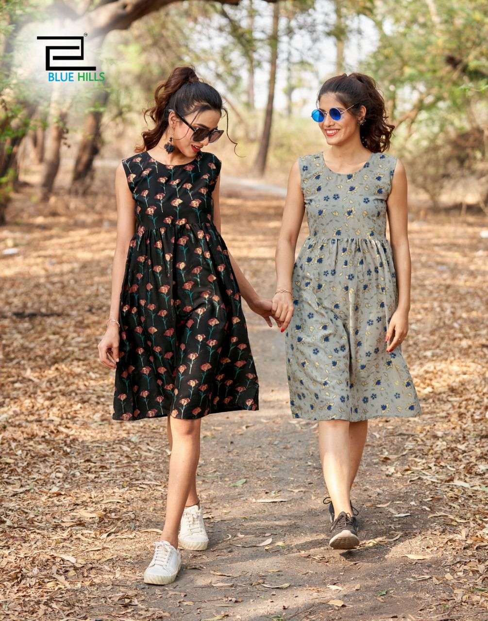 SHORT TOP VOL 1 BY BLUE HILLS BRAND RAYON TWO TONE SHORT KURTI WHOLESALER AND DEALER