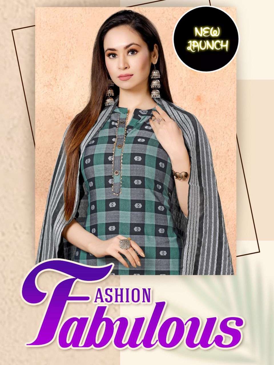 BEAUTY FABULOUS VOL.1 BY S3 FOREVER BRAND -COTTON FANCY KURTI WITH FULL INTERLOCK PANT AND COTTON DU...