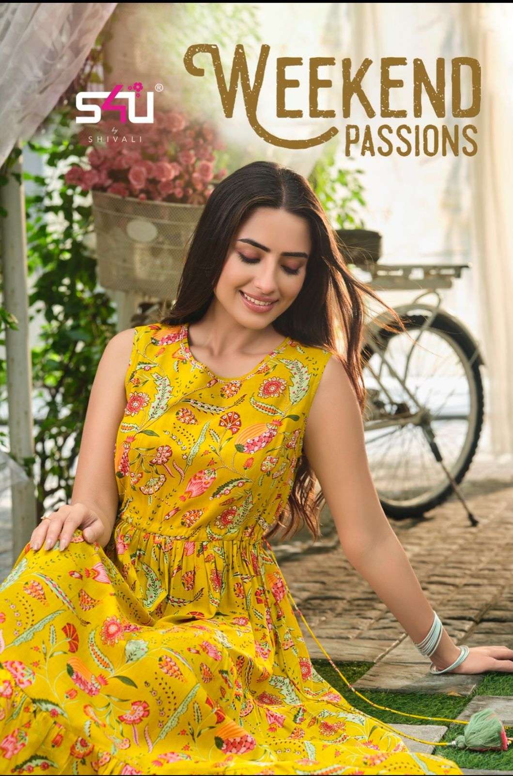   WEEKEND PASSION BY S4U  BRAND EMBROIDERY FLORAL GOWNS WHOLESALER AND DEALER