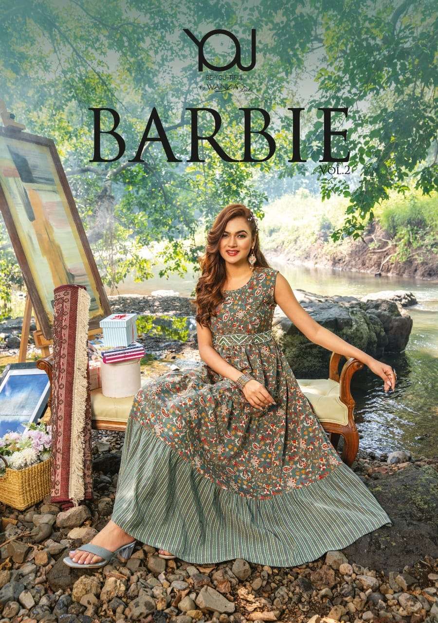 BARBIE VOL 2 BY WANNA BRAND PRESENTS FINEST QUALITY OF MODAL HEAVY PRINTS WITH HAND WORK EMBROIDERY ...