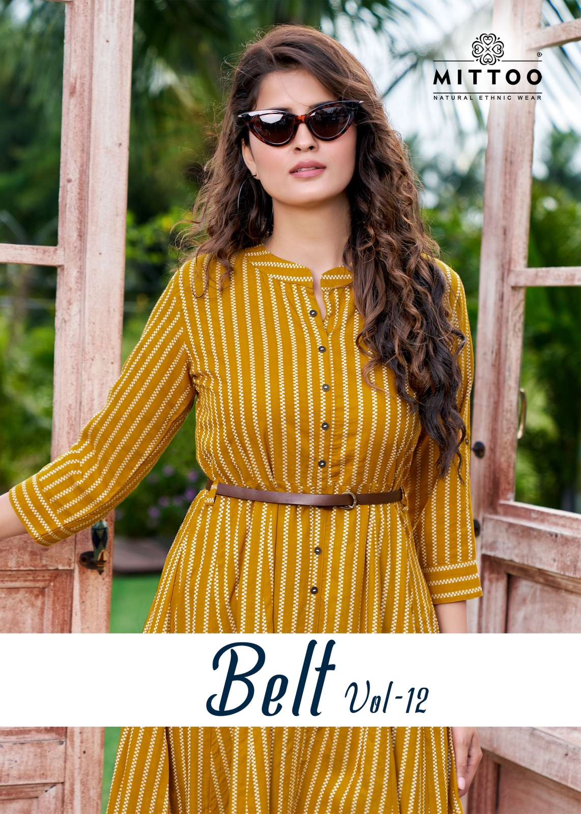 BELT VOL 12 BY MITTOO BRAND PRESENTS RAYON PRINTED FANCY ROUND KURTI WITH BELT - WHOLESALER AND DEAL...