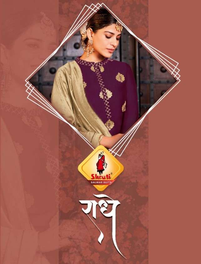 SHRUTI - RADHE -  BEAUTIFUL & GORGEOUS SEQUINS EMBROIDERY WORK KURTI AND PANT WITH FANCY DUPATTA WHO...