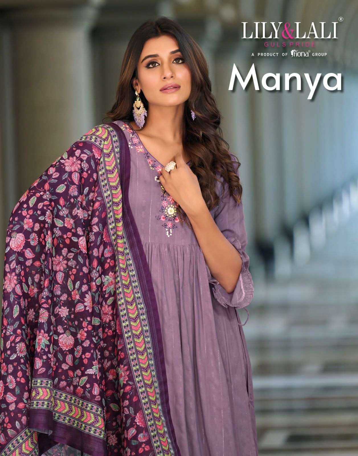 MANYA FANCY VISCOSE RAYON EMBRIODERY AND HANDWORK NYRA CUT KURTI WITH VISCOSE PANT AND LINEN DIGITAL...