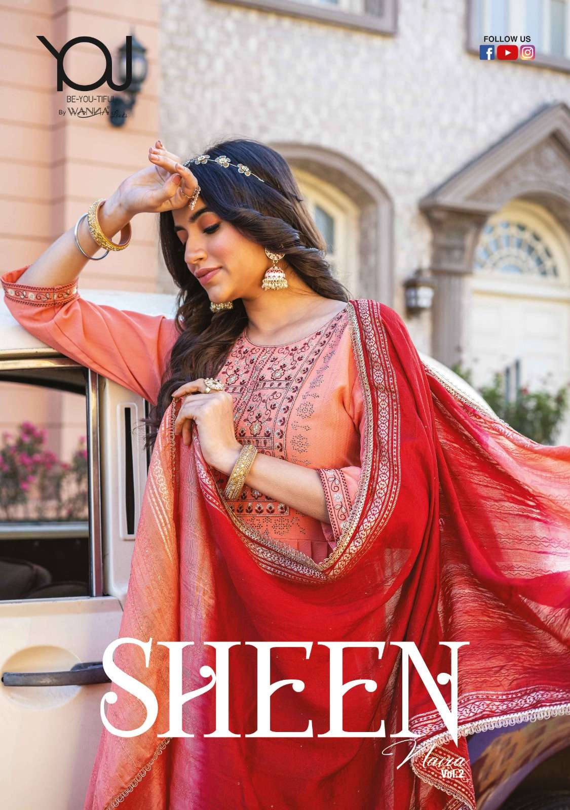 SHEEN NAIRA VOL 2 BY WANNA VISCOSE KURTI WITH  PANT AND FANCY DUPATTA WHOLESALER AND DEALER 