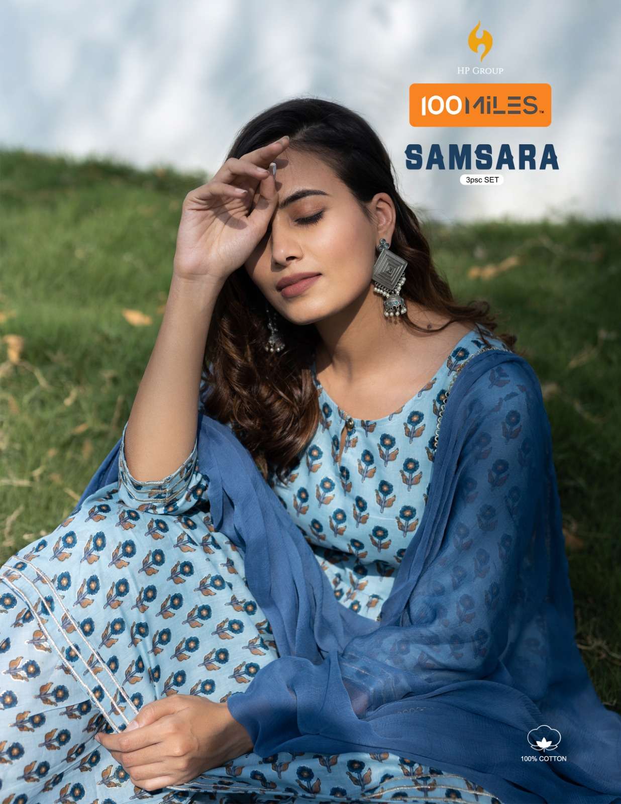 SAMSARA PURE MALL COTTON FOIL PRINTED FABRIC LACE DETAILING SHORT KURTI WITH SHARARA AND DUPATTA BY ...