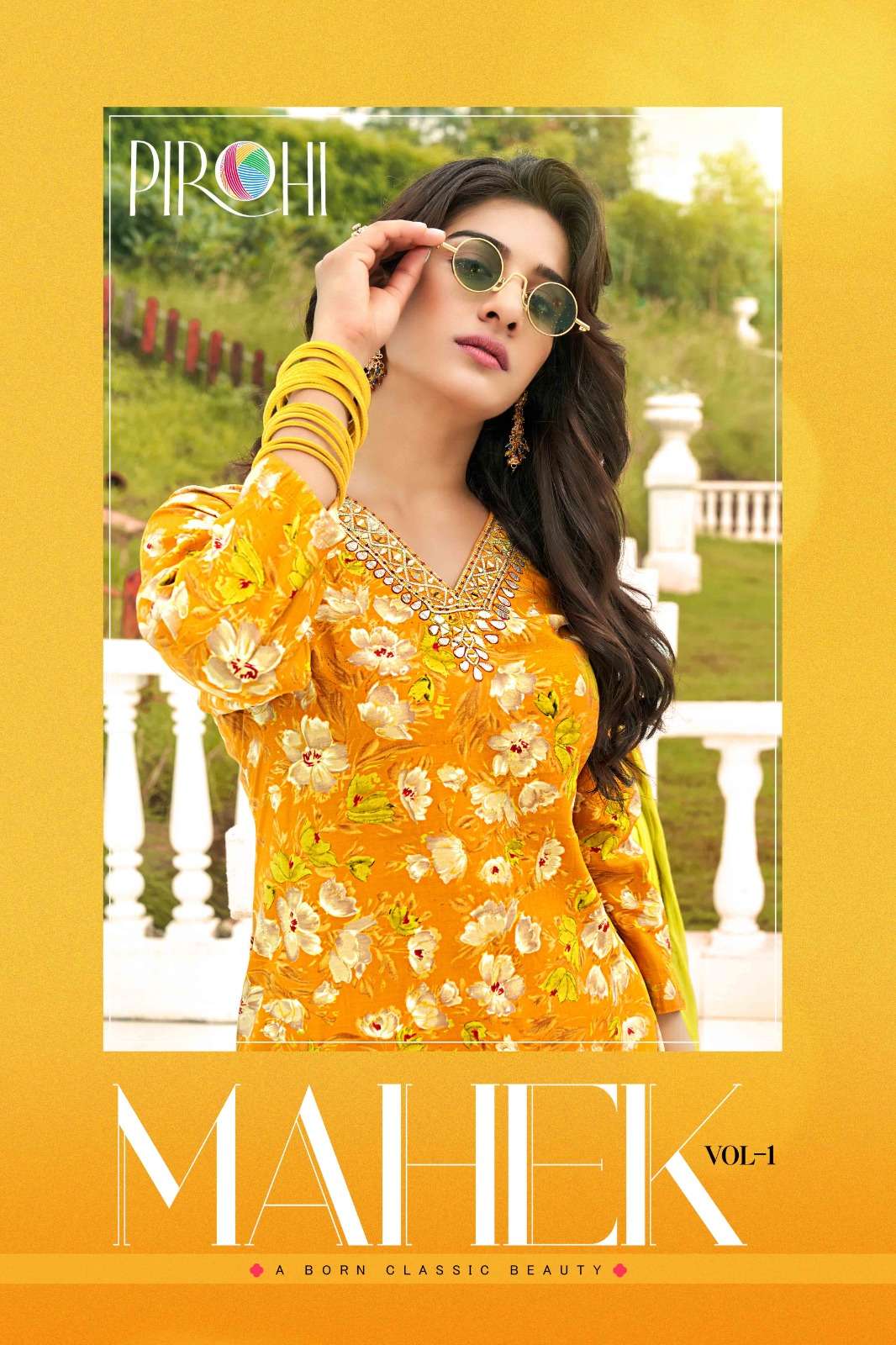 MAHEK VOL 1 PREMIUM MODAL 3PC KURTI WITH BOTTOM AND DUPATTA BY PIROHI BRAND WHOLESALR AND DELER