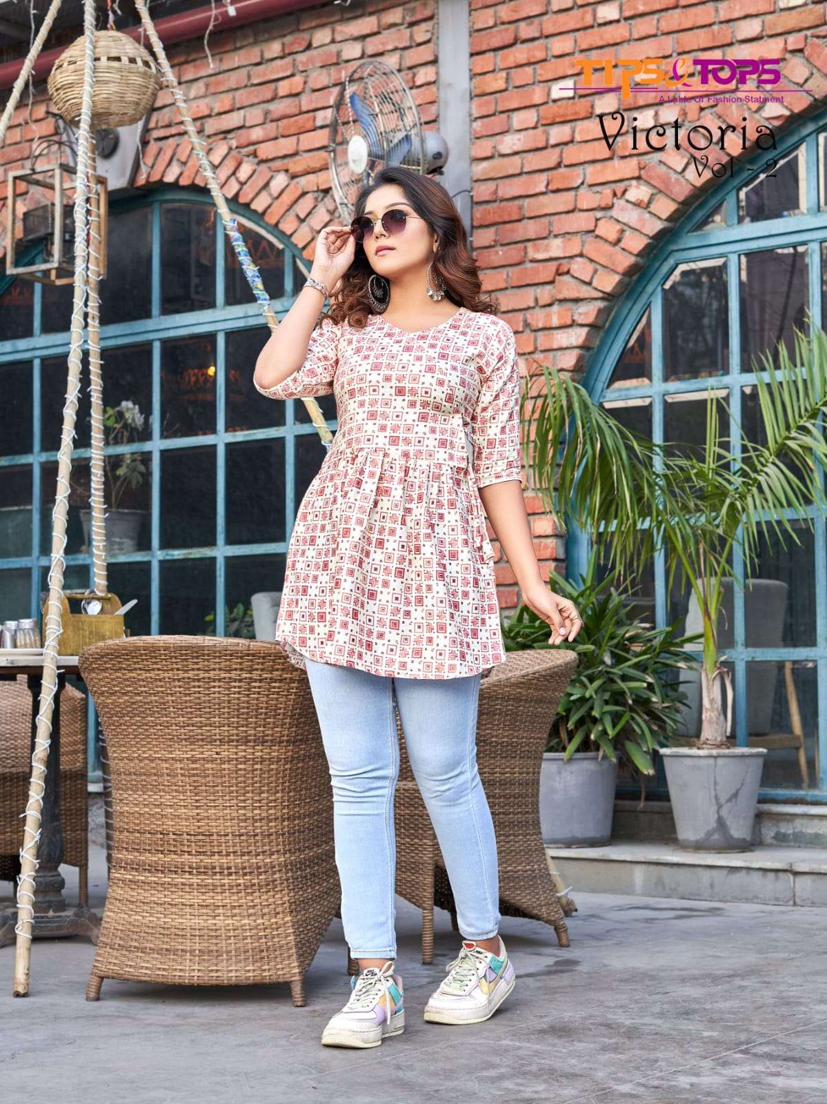 Tops & Tunics | Short Kurti Frock Style | Freeup