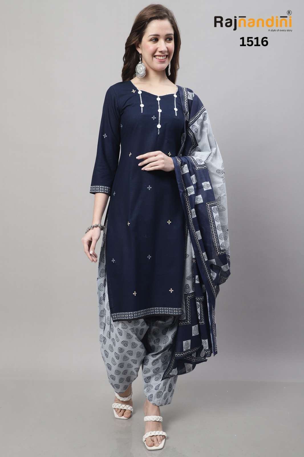 Pure Cambric Cotton Printed Plus Size Kurta Set With Dupatta – Rajnandini  Fashion